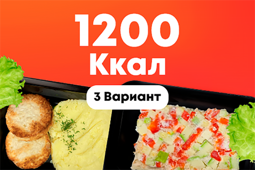 1200ккал/5 дней