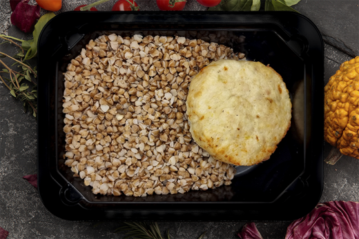 Котлеты куриные с гречкой, 300г